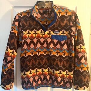 Patagonia lightweight Colorful Patterned Fleece